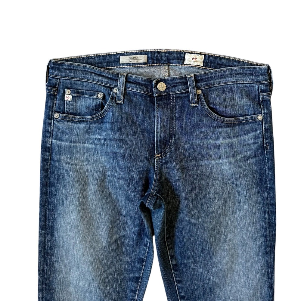 AG Adriano Goldschmied The Stilt Cigarette Leg Jeans Size 30R - Picture 2 of 6